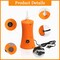 Electric Air Balloon Pump, Portable Long Animal Balloon Pump Electric Blower Machine Blue/Orange/Pink 110-120V 30W Balloon Electric Pump Inflator for Party/Wedding/Birthday Decorations